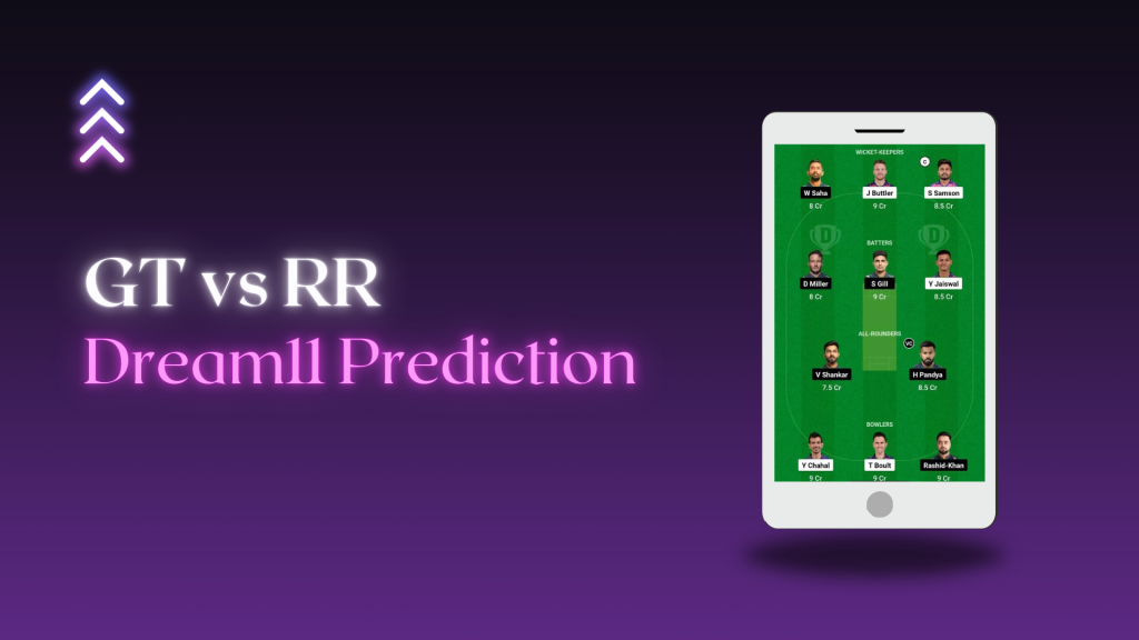 GT vs RR Dream 11 Prediction