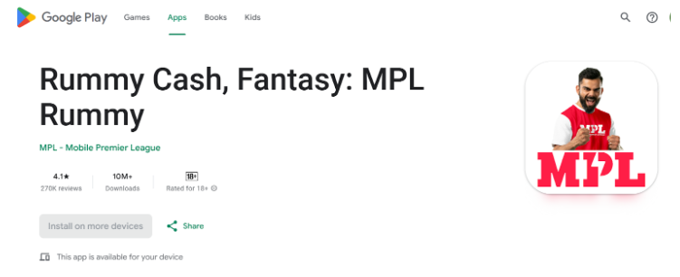 Download the MPL App Download the MPL App