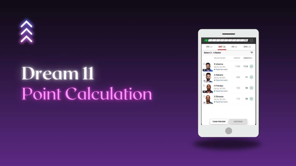 Dream11 Point Calculation