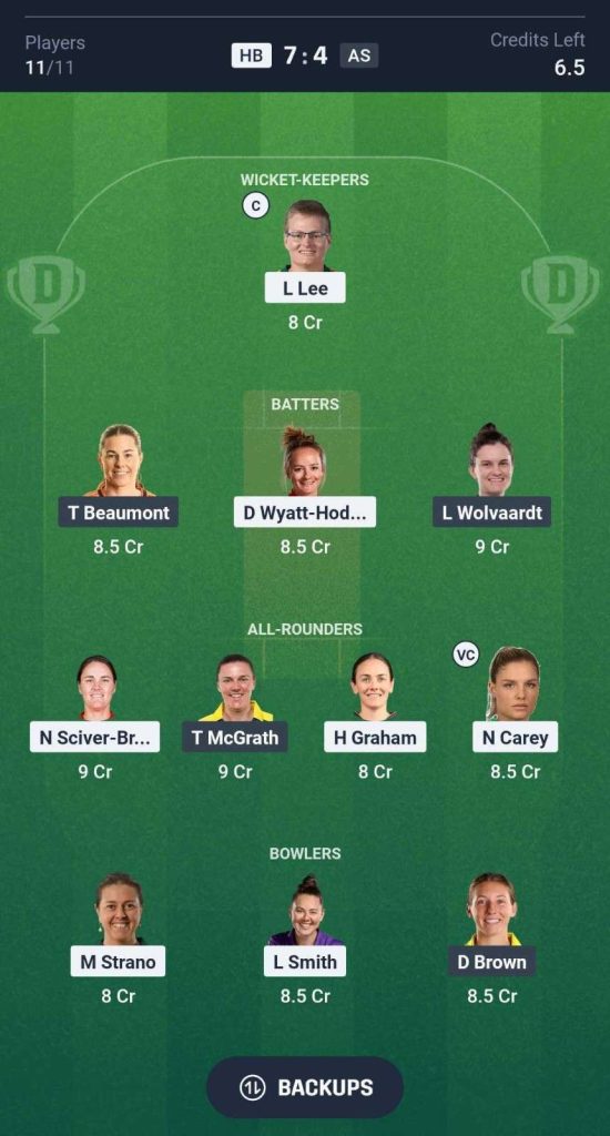 hb-w-vs-as-w-dream11-prediction