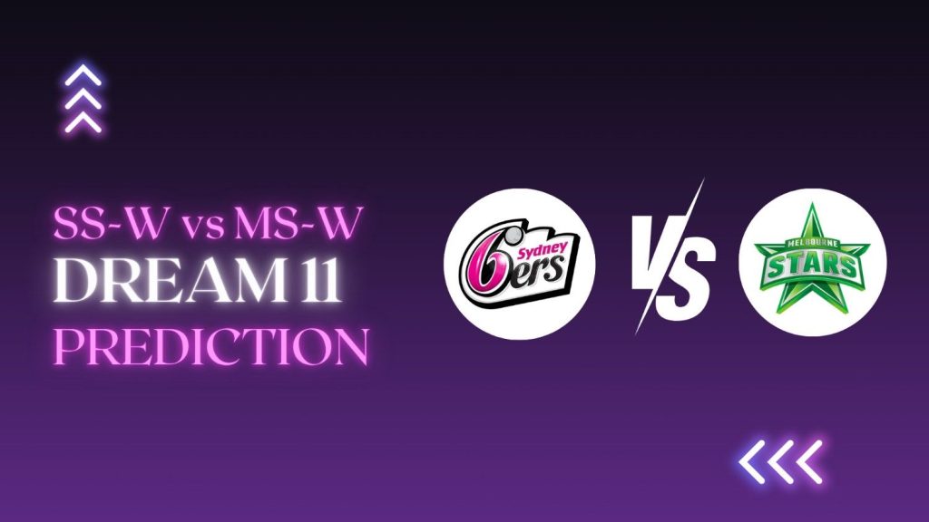 SS W vs MS W Dream11 prediction